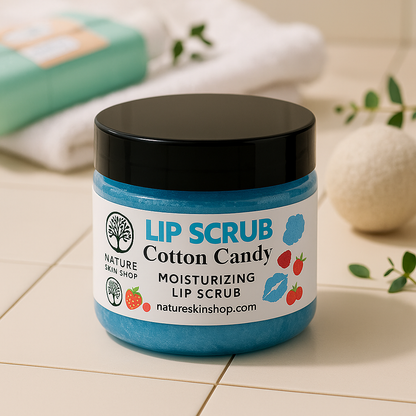 Cotton Candy Moisturizing Sugar Lip Scrub-1