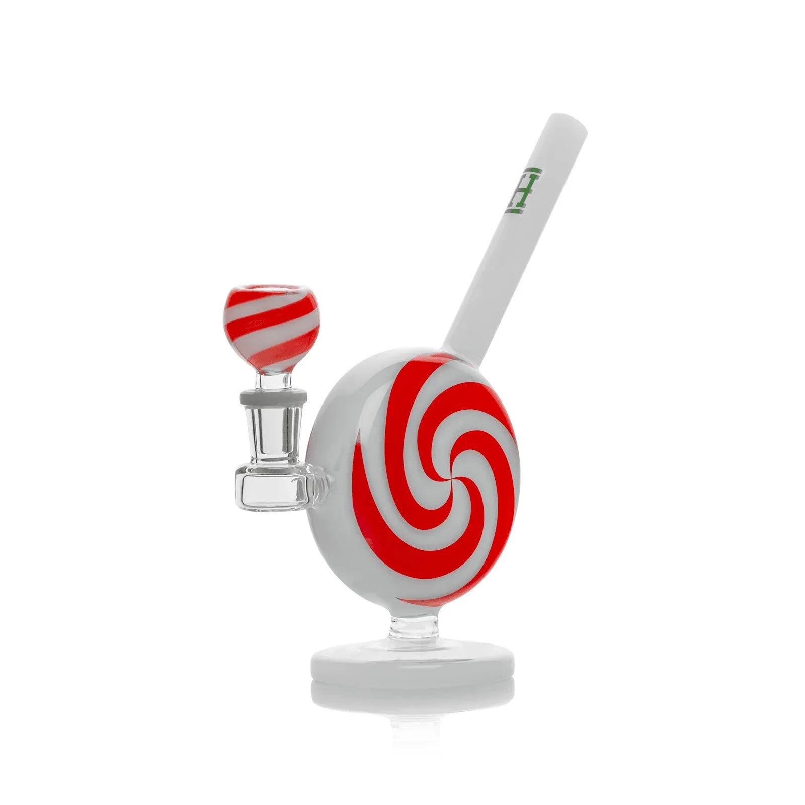 HEMPER Jollypop Bong | 7.5" Glass Water Pipe | Holiday Lollipop Design - We The People 