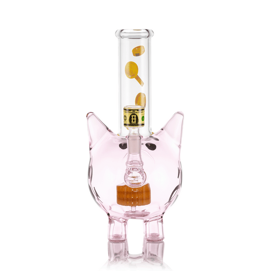 HEMPER Piggy Bank XL Bong | 9.5" Glass Water Pipe | Novelty Savings Design