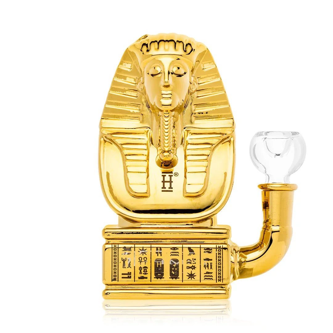 HEMPER Egypt Bong | 5.7" Glass Water Pipe | Ancient Pyramid Design - We The People 
