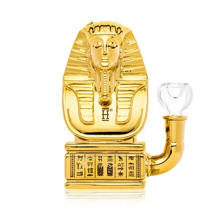 HEMPER Egypt Bong | 5.7" Glass Water Pipe | Ancient Pyramid Design - We The People 