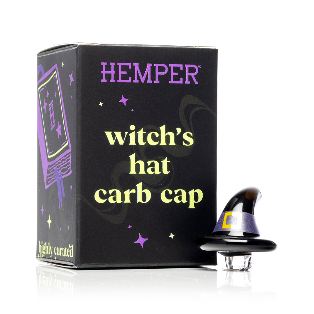 HEMPER Witch's Hat Carb Cap | Premium Glass Dab Accessory