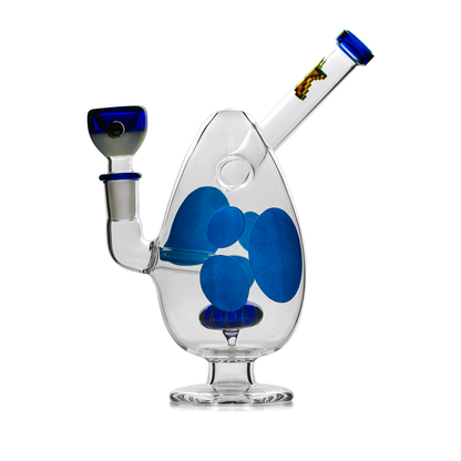 HEMPER Spotted Egg Bong | 7" Glass Water Pipe with Egg Design