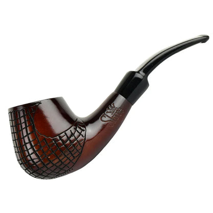 Pulsar Shire Edition - Engraved Brandy Cherry Tobacco Pipe - We The People 