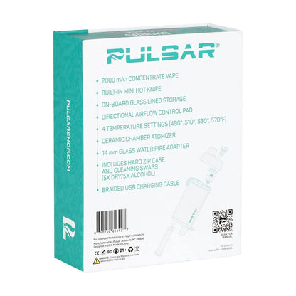 Pulsar Chorus Concentrate Vaporizer + Hot Knife | 2000mAh Dab Pen - We The People 