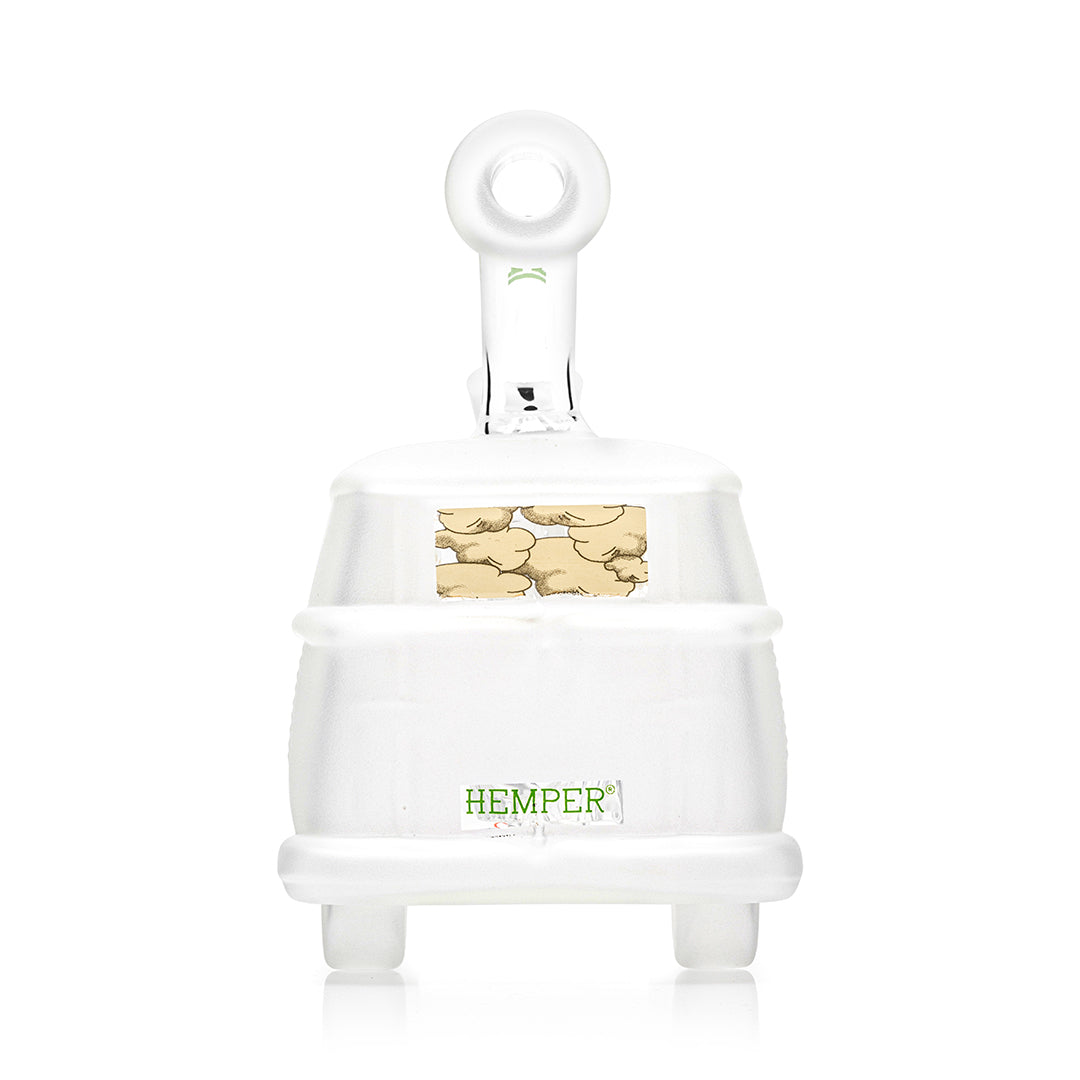 HEMPER Groovy Van XL Bong | 8" Glass Water Pipe with Retro Van Design