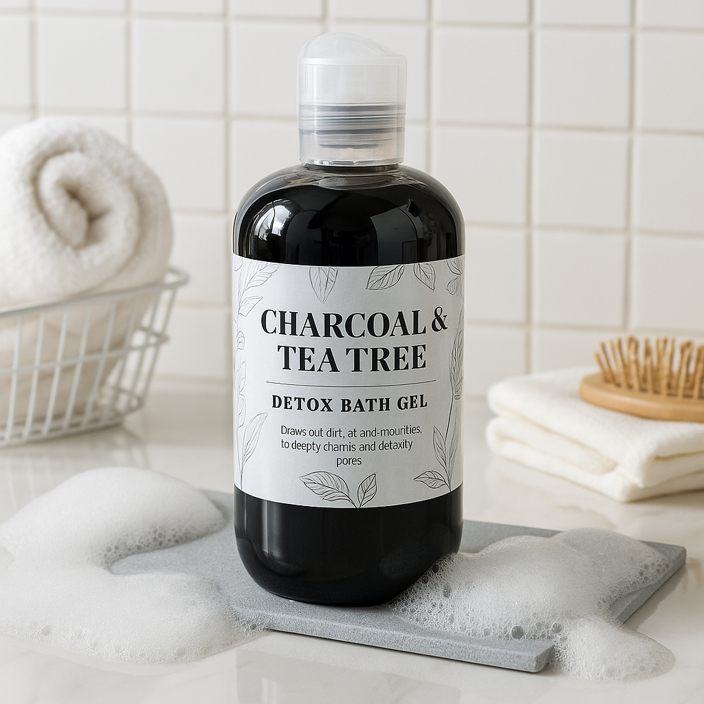 Activated Charcoal & Tea Tree Body Wash-3