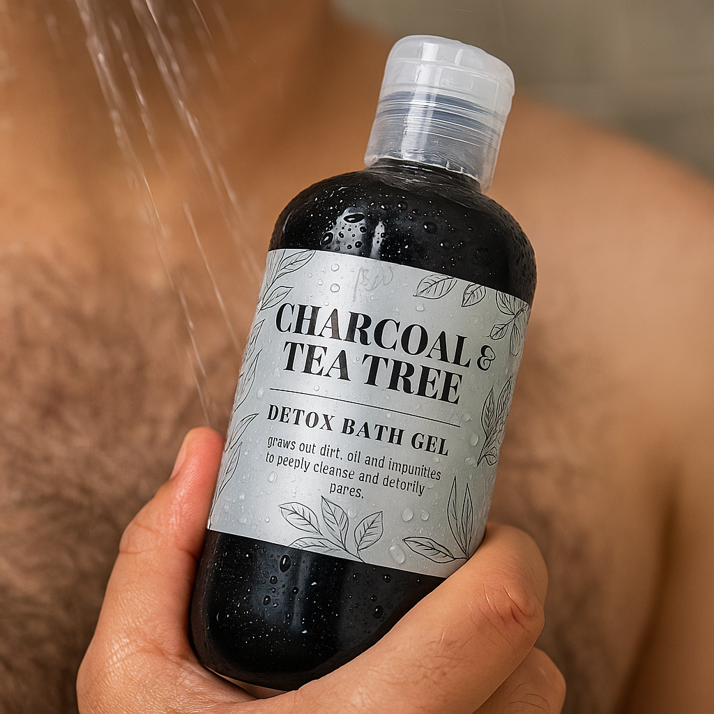 Activated Charcoal & Tea Tree Body Wash-2