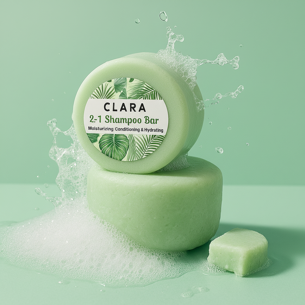 Clara 2-in-1 Moisturizing Shampoo & Conditioner Bar-1