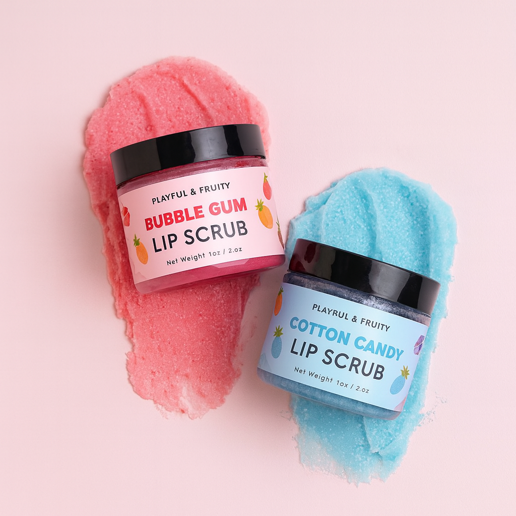 Cotton Candy Moisturizing Sugar Lip Scrub-2