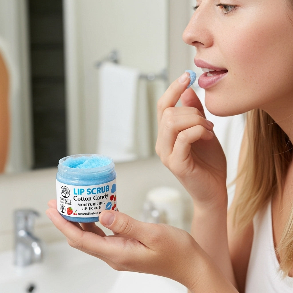 Cotton Candy Moisturizing Sugar Lip Scrub-3