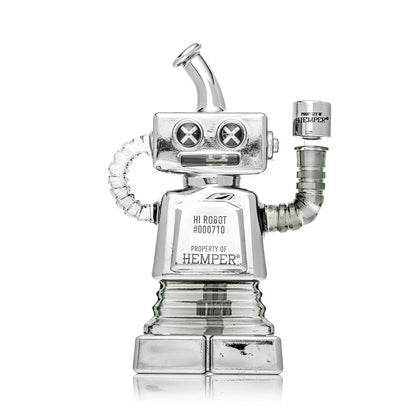 HEMPER Hi-Robot XL Recycler Bong | 8.75" Glass Water Pipe