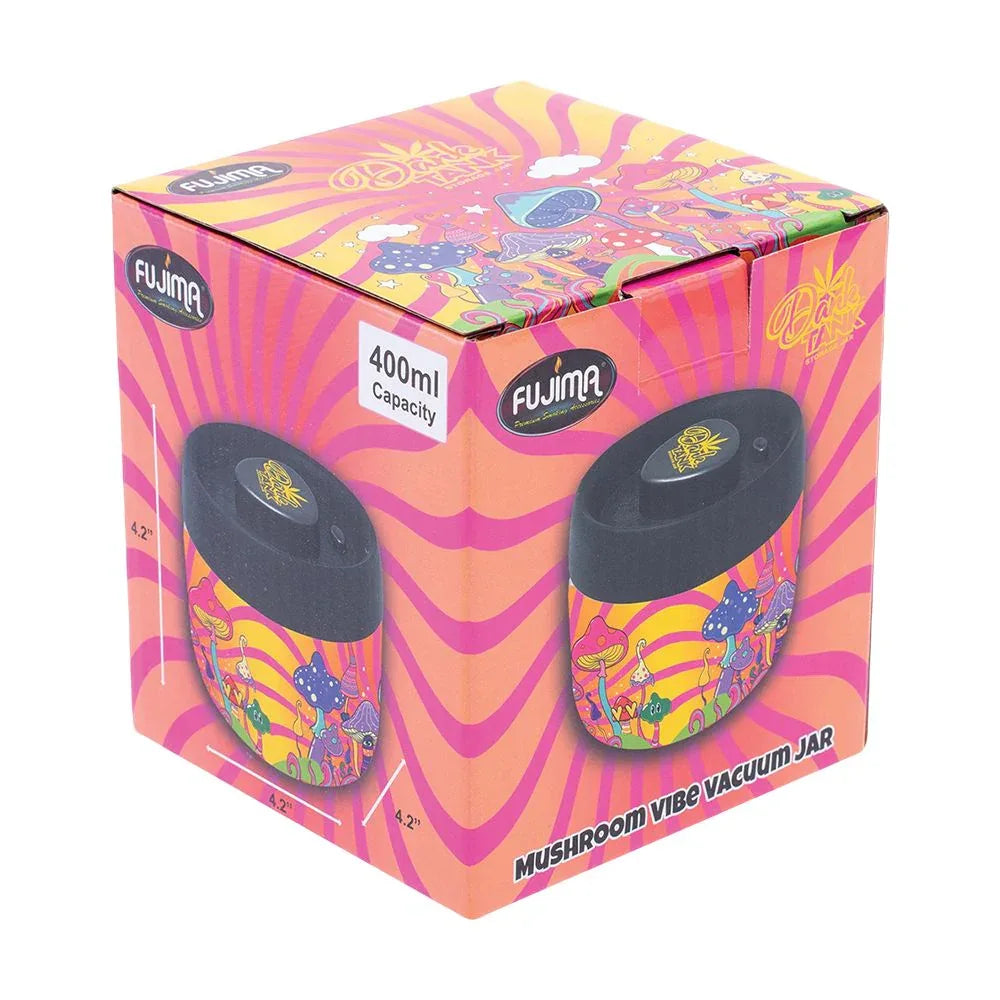 Fujima Dank Tank Vacuum Glass Jar - 4.2" / Mushroom Vibe - We The People 