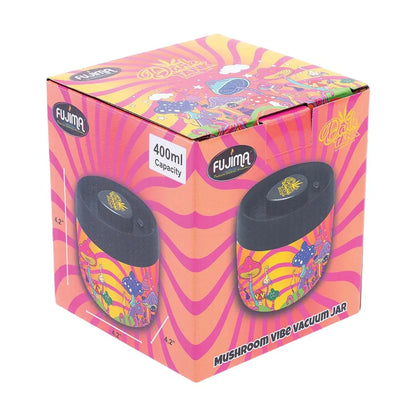 Fujima Dank Tank Vacuum Glass Jar - 4.2" / Mushroom Vibe - We The People 