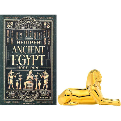 HEMPER Egypt Sphinx Hand Pipe | 5" Premium Glass Pipe