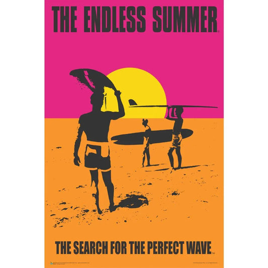 Endless Summer Poster 24"x33" | Surf Culture Wall Art - We The People 