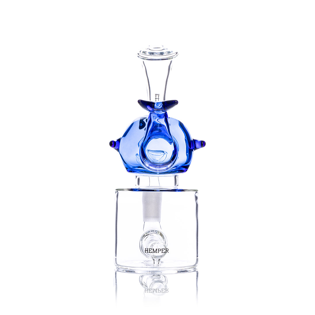 HEMPER Blue Whale Bong | 6.5" Glass Water Pipe