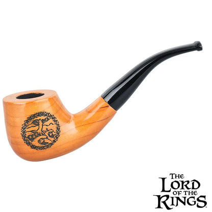 Pulsar Shire Pipes x LoTR HOME AGAIN Smoking Pipe | 5.5" Cherry Wood | Shire Scene - We The People 