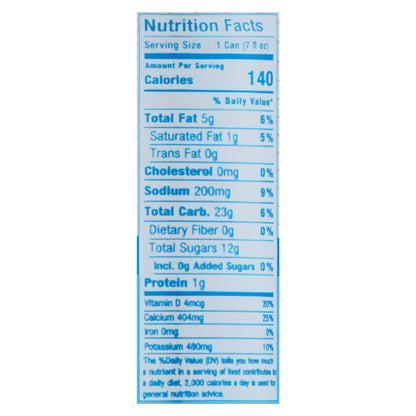 Rebel Brew Cold Brew Vanilla Latte - Case of 12 (7oz Bottles)