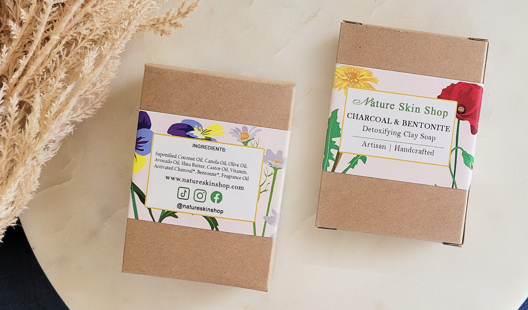 Detoxifying Activated Charcoal and Bentonite Clay Soap, ( For Oily And Acne Skin)-1