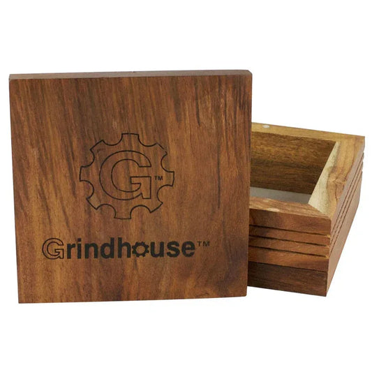 Grindhouse Wood Pollen Box with Magnetic Lid | Premium Kief Catcher - We The People 