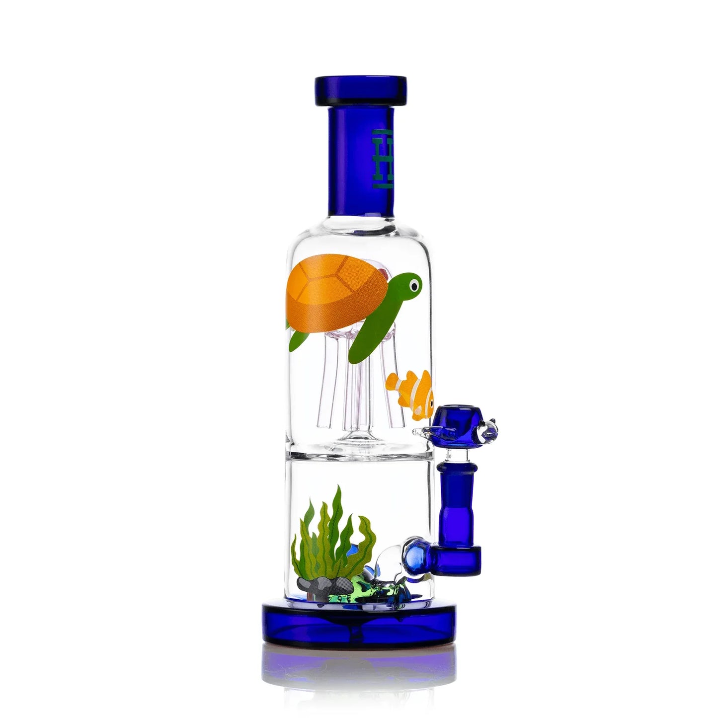 HEMPER Ocean XL Bong | 10" Glass Water Pipe | Beach Wave Design - We The People 