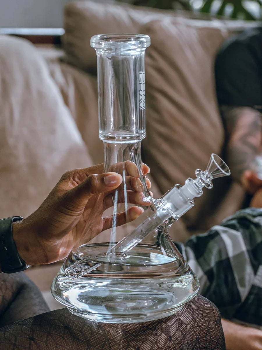 GRAV Large Deco Beaker Bong - Decorative Glass Water Pipe - We The People 