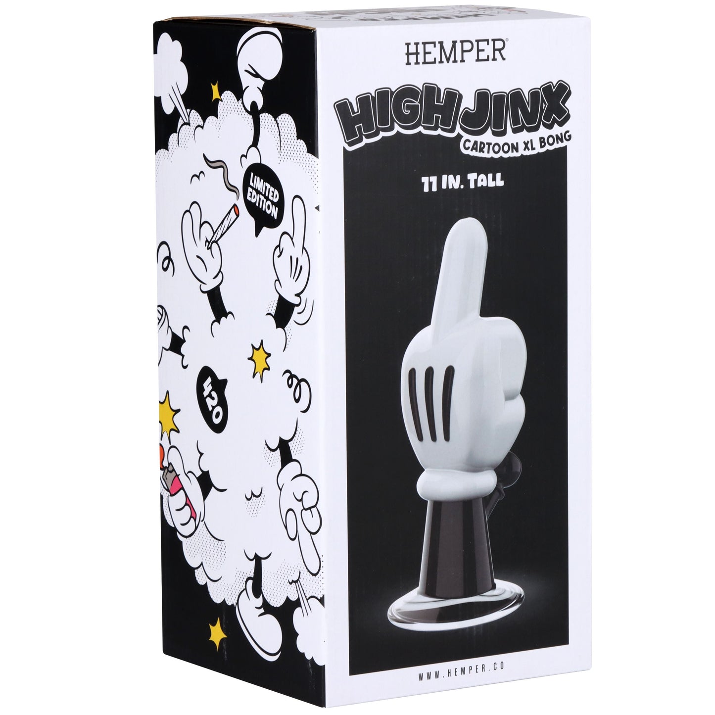 HEMPER High Jinx Cartoon Bong | Glass Water Pipe with 14mm Female Joint