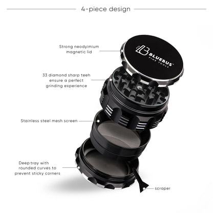 GAC 2.5" Ceramic Herb Grinder | Light Purple - We The People 