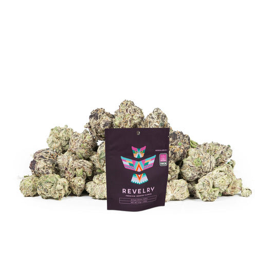 Revelry Frosted Runtz THCA Flower | Small Buds | Indica | AAA Indoor - We The People 