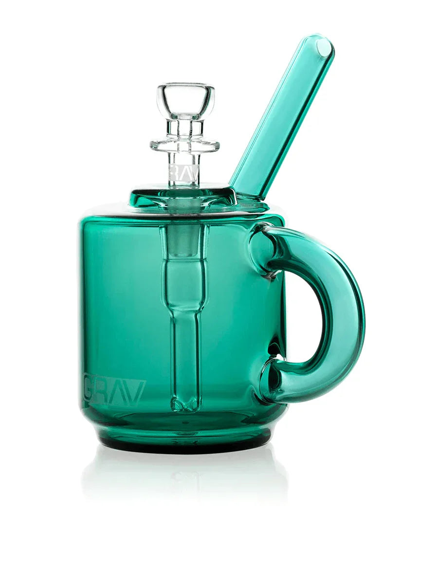 GRAV Coffee Mug Pocket Bubbler - Assorted Colors | Novelty Water Pipe - We The People 