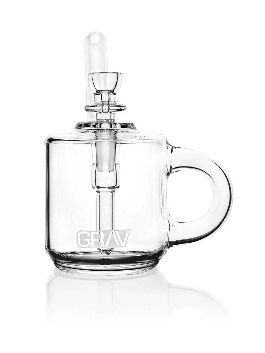 GRAV Coffee Mug Pocket Bubbler - Assorted Colors | Novelty Water Pipe - We The People 