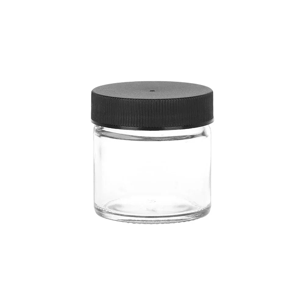 Clear Screw-Top Glass Jar 1.7" x 1.7" | X-Small Storage Container - We The People 