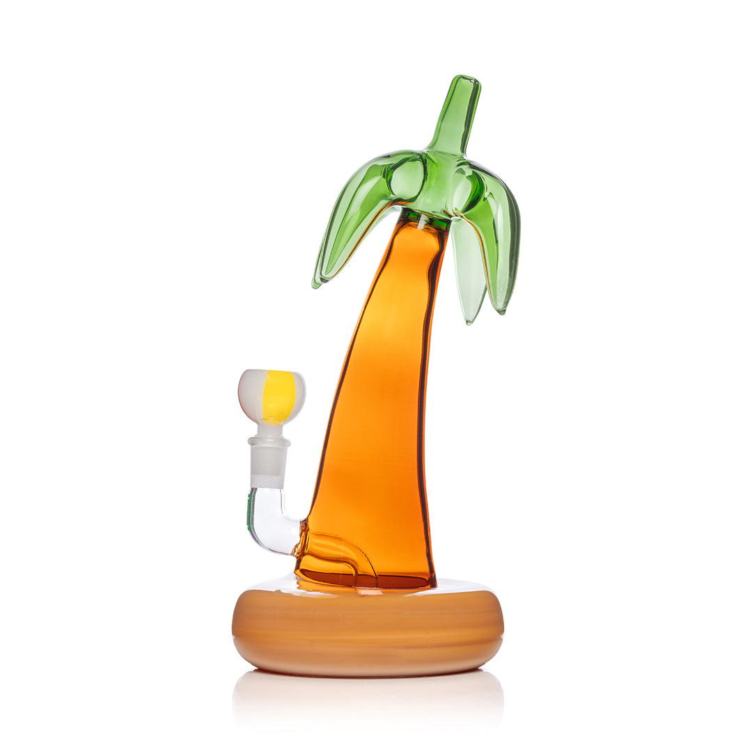 HEMPER Palm Tree XL Bong | 10.5" Large Glass Water Pipe