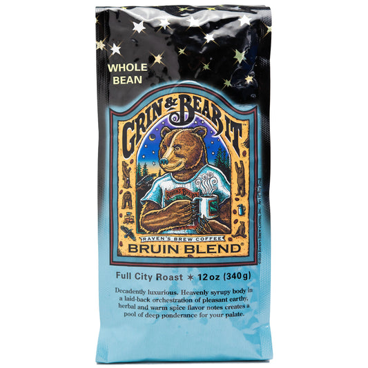 Raven's Brew Bruin Blend Coffee - Case of 6 (12oz Bags)