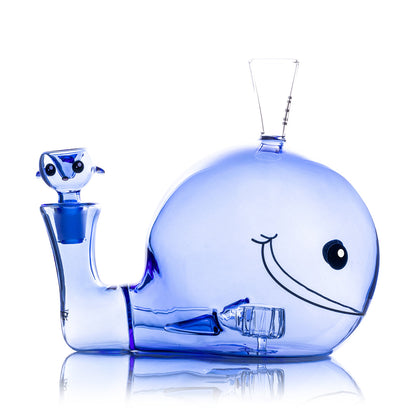 HEMPER Blue Whale XL Bong | 6.25" Glass Water Pipe