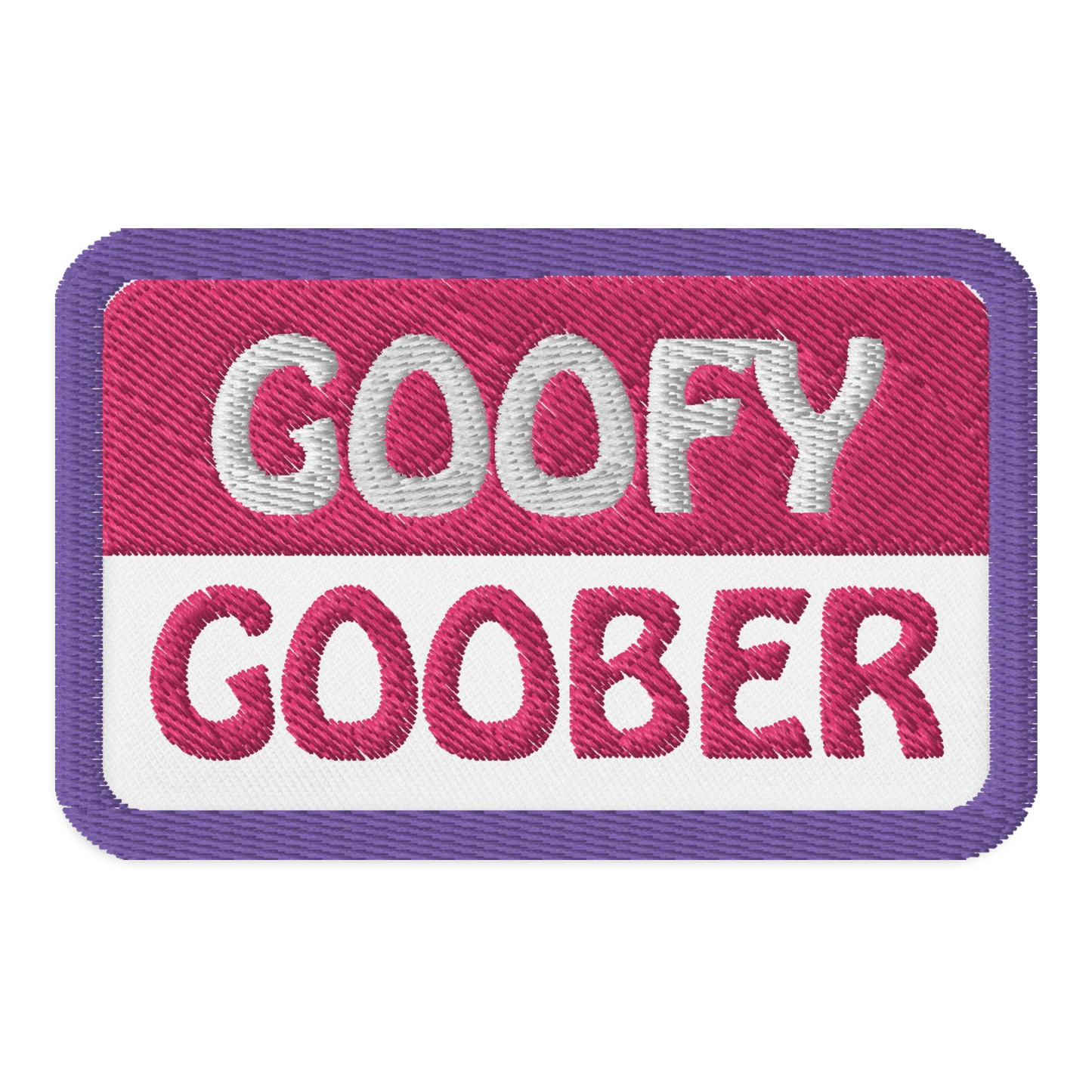Goofy Goober Patch | SpongeBob Reference Patch | 3" Embroidered - We The People 