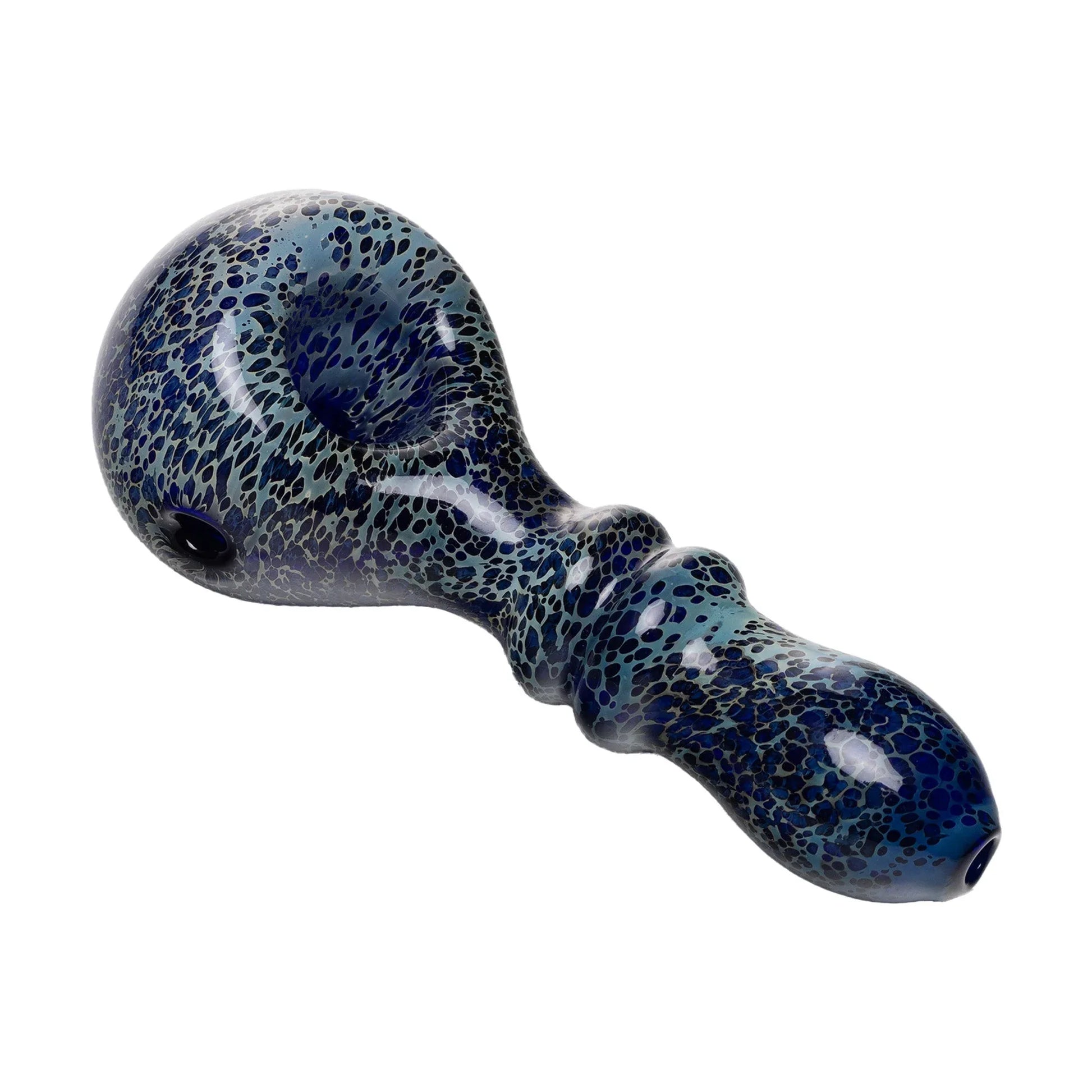 Double Ring Spoon Pipe | 4" Borosilicate Glass | Handmade - We The People 