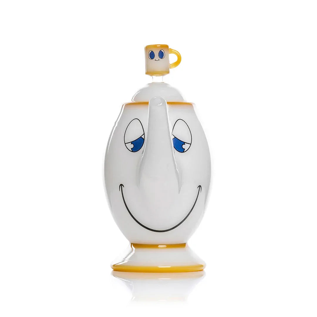 HEMPER Tea Pot XL Bong | 8" Glass Water Pipe | Tea Party Design - We The People 