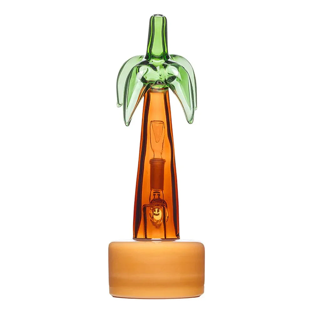 HEMPER Beach Box Palm Tree Water Pipe | 7" Glass Bong | Tropical Design - We The People 