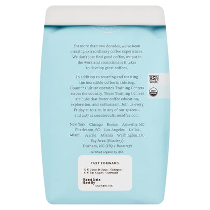 CCC Coffee Fast Forward Medium Roast - Case of 6 (12oz Bags)