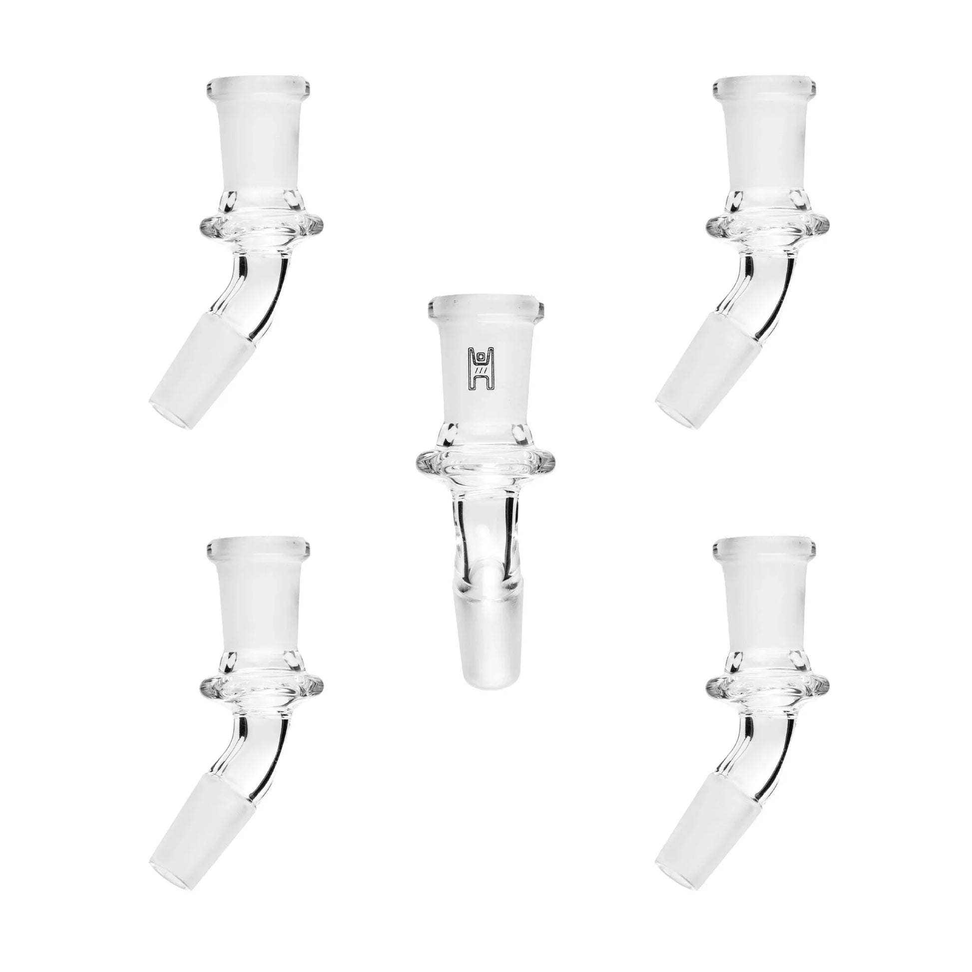 Human Grade Glass Adapters 5-Pack | 14mm Borosilicate Adapters - We The People 