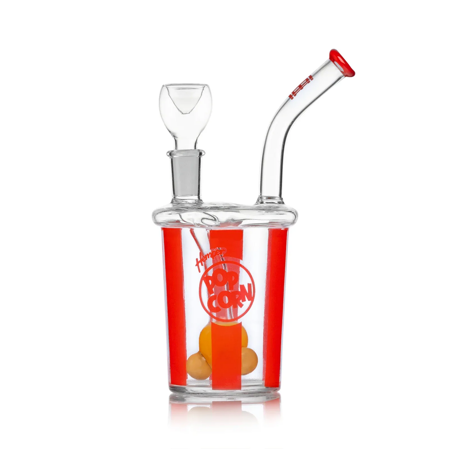HEMPER Popcorn Bong | 6" Glass Water Pipe | Movie Theater Snack Design - We The People 