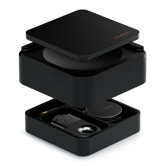 Vessel Ash Ultimate Ashtray & Storage - Black | Premium Multi-Function - We The People 