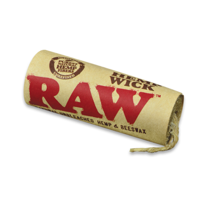 RAW Hemp Wick | Natural Beeswax Hemp Wick for Clean Lighting