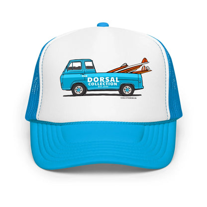 DORSAL Surf Ready Foam Trucker Hat | Mesh Back Cap | Adjustable Snapback - We The People 