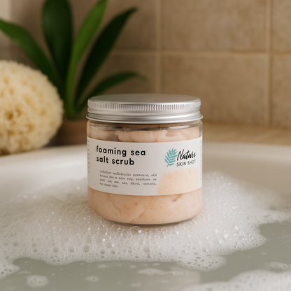 Dead Sea Salt Foaming Body Polish-1