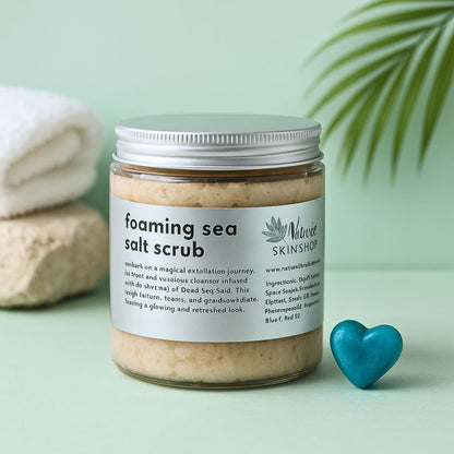 Dead Sea Salt Foaming Body Polish-3