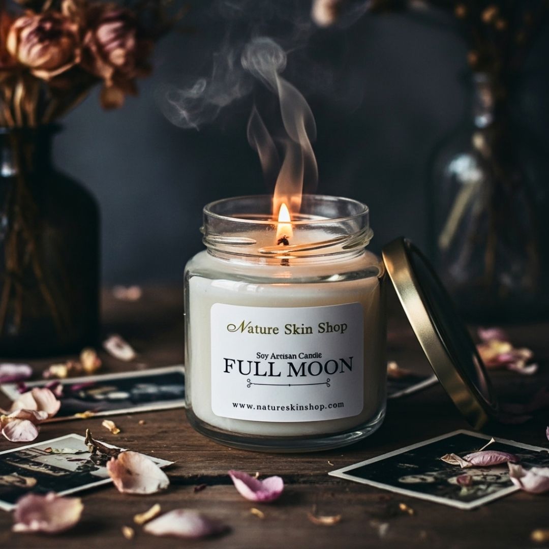 Full Moon Artisan Soy candle-2