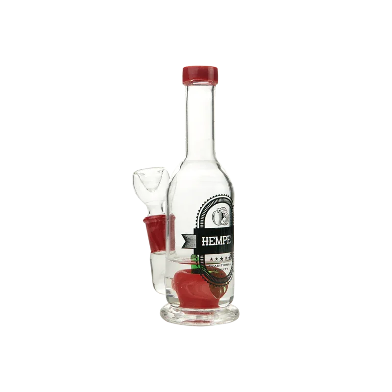 HEMPER Apple Cider Glass Bubbler | 7" Water Pipe | Seasonal Fall Design - We The People 